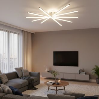 Накладная люстра Citilux Trent CL203650, LED 150 Вт, белый, современный стиль
