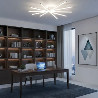 Накладная люстра Citilux Trent CL203650, LED 150 Вт, белый, современный стиль