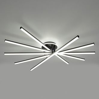Накладная люстра Citilux Trent CL203651, LED 150 Вт, черный/белый
