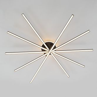 Накладная люстра Citilux Trent CL203651, LED 150 Вт, черный/белый