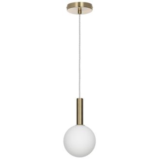 Подвесной светильник Citilux Рунд CL205110N, G9, 25 Вт, бронзовый/белый
