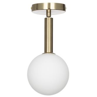 Подвесной светильник Citilux Рунд CL205110N, G9, 25 Вт, бронзовый/белый