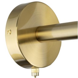 Бра Citilux Рунд CL205310N, 2×G9 по 25 Вт, бронзовый/белый, современный стиль