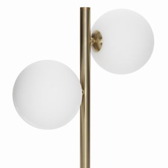 Настольная лампа Citilux Рунд CL205820N, 2×G9 по 25 Вт, бронзовый/белый