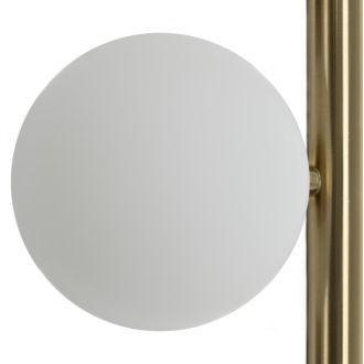 Настольная лампа Citilux Рунд CL205820N, 2×G9 по 25 Вт, бронзовый/белый