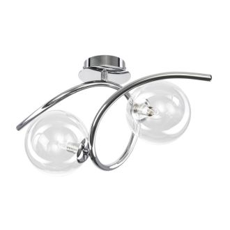 Бра Citilux Vansa CL206321, 2×G9 по 40 Вт, хром/прозрачный, современный стиль