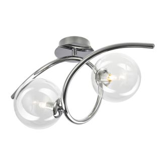 Бра Citilux Vansa CL206321, 2×G9 по 40 Вт, хром/прозрачный, современный стиль