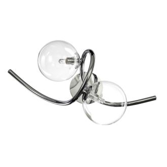 Бра Citilux Vansa CL206321, 2×G9 по 40 Вт, хром/прозрачный, современный стиль