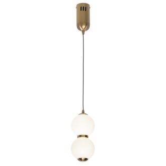 Подвесной светильник Citilux Балу CL207023, LED 6 Вт, бронзовый/белый