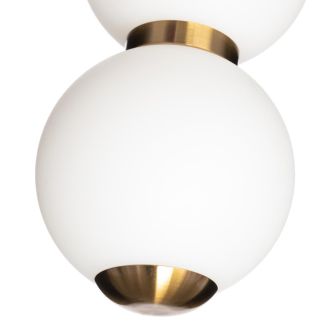 Подвесной светильник Citilux Балу CL207033, LED 8 Вт, бронзовый/белый
