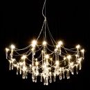 Подвесная люстра Citilux Aster CL208020, LED 36 Вт, хром/прозрачный