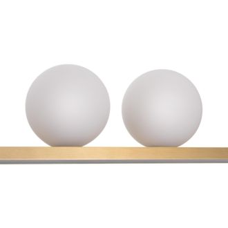 Линейный светильник Citilux Glob CL209133, 3×G9 по 10 Вт, бронзовый/белый