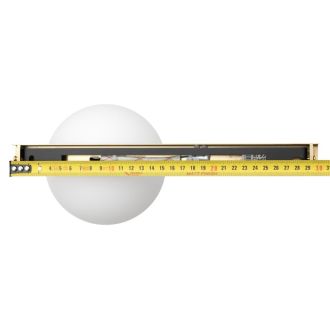 Бра Citilux Glob CL209413, G9, 15 Вт, бронзовый/белый, современный стиль