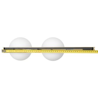 Бра Citilux Glob CL209423, 2×G9 по 15 Вт, бронзовый/белый, современный стиль