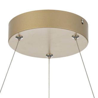 Подвесная люстра Citilux Eva CL210132, LED 41 Вт, золото матовое