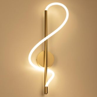 Бра Citilux Eva CL210312, LED 12.8 Вт, золото матовое, современный стиль