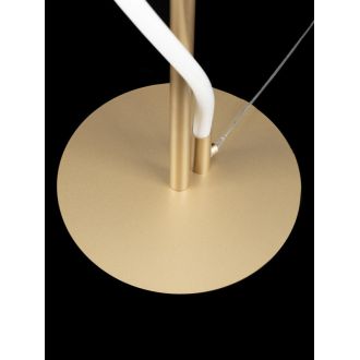 Торшер Citilux Eva CL210912, LED 17.5 Вт, золото матовое, современный стиль