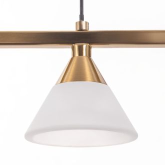 Подвесной светильник Citilux Helly CL211012, LED 30 Вт, бронзовый/белый