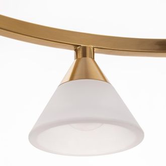 Подвесная люстра Citilux Helly CL211042, LED 28 Вт, бронзовый/белый