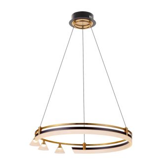 Подвесная люстра Citilux Helly CL211062, LED 42 Вт, бронзовый/белый