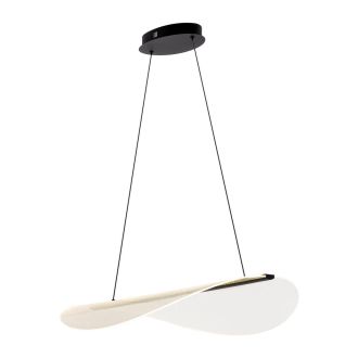 Подвесной светильник Citilux Skatt CL213131, LED 48 Вт, черный/прозрачный
