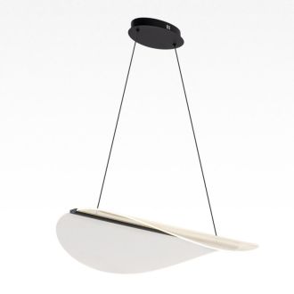 Подвесной светильник Citilux Skatt CL213131, LED 48 Вт, черный/прозрачный