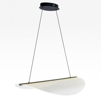 Подвесной светильник Citilux Skatt CL213131, LED 48 Вт, черный/прозрачный