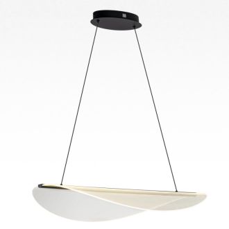 Подвесной светильник Citilux Skatt CL213131, LED 48 Вт, черный/прозрачный