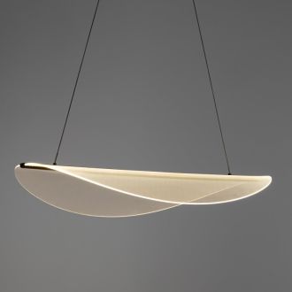 Подвесной светильник Citilux Skatt CL213132, LED 48 Вт, бронзовый/прозрачный