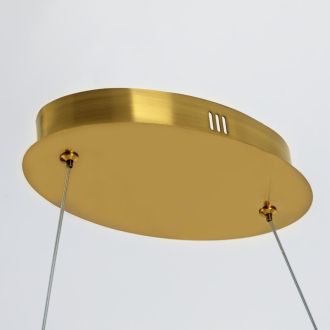 Подвесной светильник Citilux Skatt CL213132, LED 48 Вт, бронзовый/прозрачный