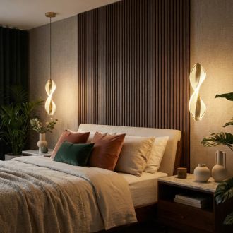 Подвесной светильник Citilux Vind CL214011, LED 5 Вт, бронзовый/прозрачный