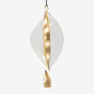 Подвесной светильник Citilux Vind CL214011, LED 5 Вт, бронзовый/прозрачный