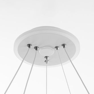 Каскадная люстра Citilux Тrio CL215B060E, LED 135 Вт, белый, современный стиль