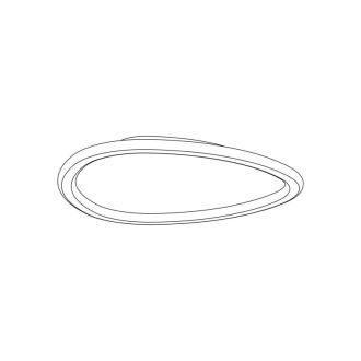 Накладной светильник Citilux Тrio CL215B241E, LED 55 Вт, черный/белый