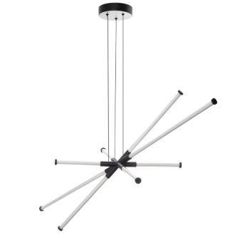 Подвесной светильник Citilux Lucia CL217181, LED 40 Вт, черный/белый