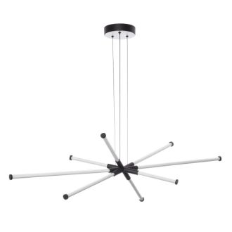 Подвесной светильник Citilux Lucia CL217181, LED 40 Вт, черный/белый