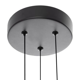 Подвесной светильник Citilux Lucia CL217181, LED 40 Вт, черный/белый