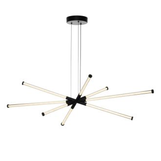 Подвесной светильник Citilux Lucia CL217181, LED 40 Вт, черный/белый