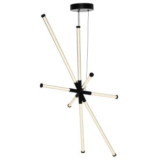 Подвесной светильник Citilux Lucia CL217181, LED 40 Вт, черный/белый