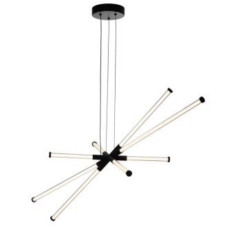 Подвесной светильник Citilux Lucia CL217181, LED 40 Вт, черный/белый