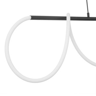 Подвесной светильник Citilux Python CL220121, LED 36 Вт, черный/белый