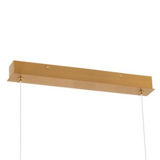 Подвесной светильник Citilux Python CL220123, LED 36 Вт, бронзовый/белый