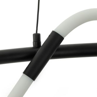 Подвесной светильник Citilux Python CL220261, LED 52 Вт, черный/белый