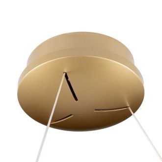 Подвесной светильник Citilux Python CL220283, LED 68 Вт, бронзовый/белый