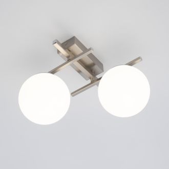 Накладной светильник Citilux Dorsy CL223121, LED 24 Вт, хром матовый/белый
