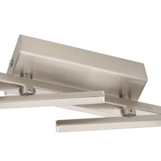 Накладной светильник Citilux Dorsy CL223121, LED 24 Вт, хром матовый/белый