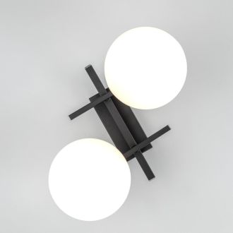 Накладная люстра Citilux Dorsy CL223122, LED 24 Вт, черный/белый