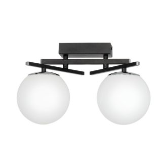 Накладная люстра Citilux Dorsy CL223122, LED 24 Вт, черный/белый