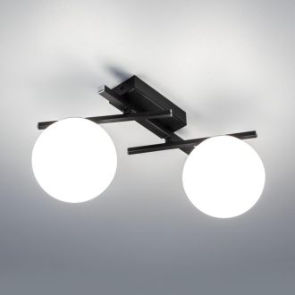 Накладная люстра Citilux Dorsy CL223122, LED 24 Вт, черный/белый