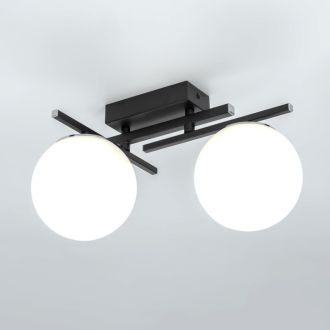 Накладная люстра Citilux Dorsy CL223122, LED 24 Вт, черный/белый